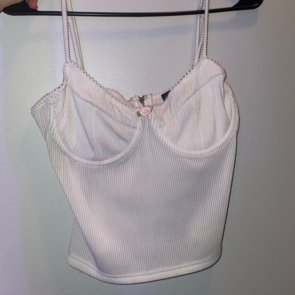 Cutest White Fox tank